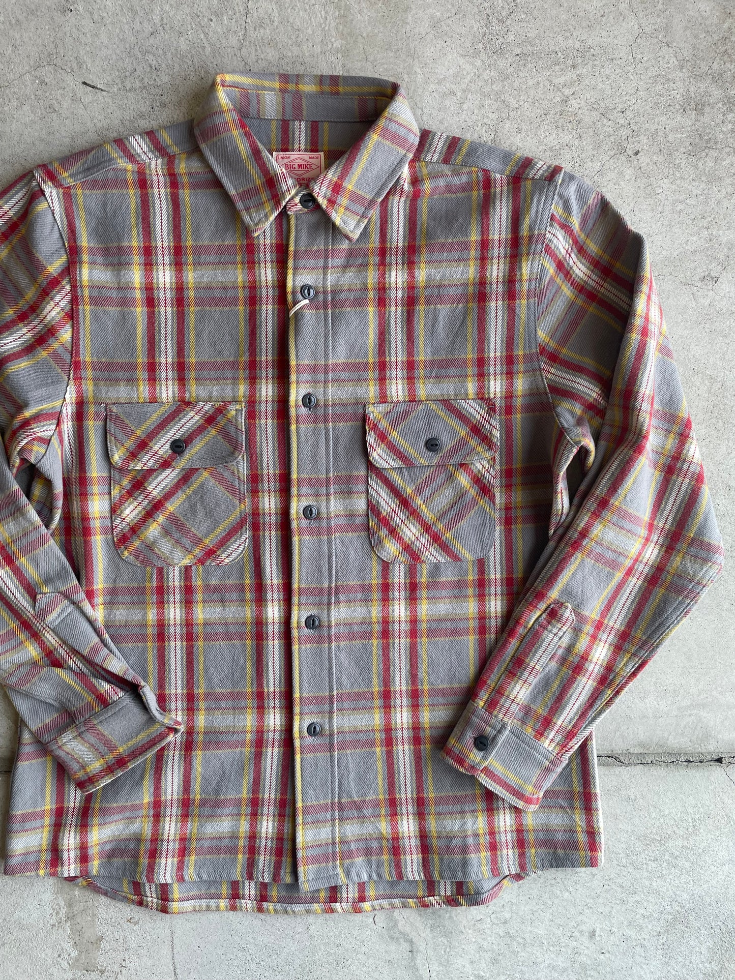 BIG MIKE ビックマイク ヘビーフランネル チェック シャツ ネルシャツ メンズ HEAVY FLANNEL SHIRTS