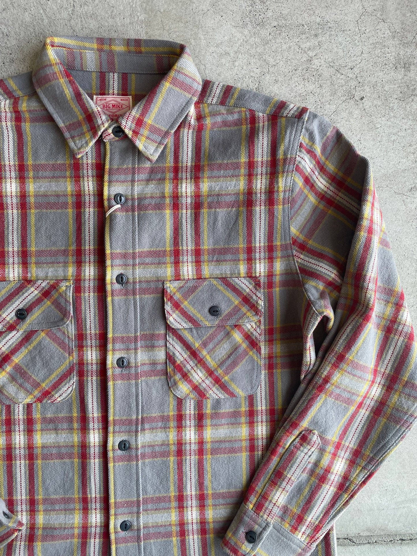 BIG MIKE ビックマイク ヘビーフランネル チェック シャツ ネルシャツ メンズ HEAVY FLANNEL SHIRTS