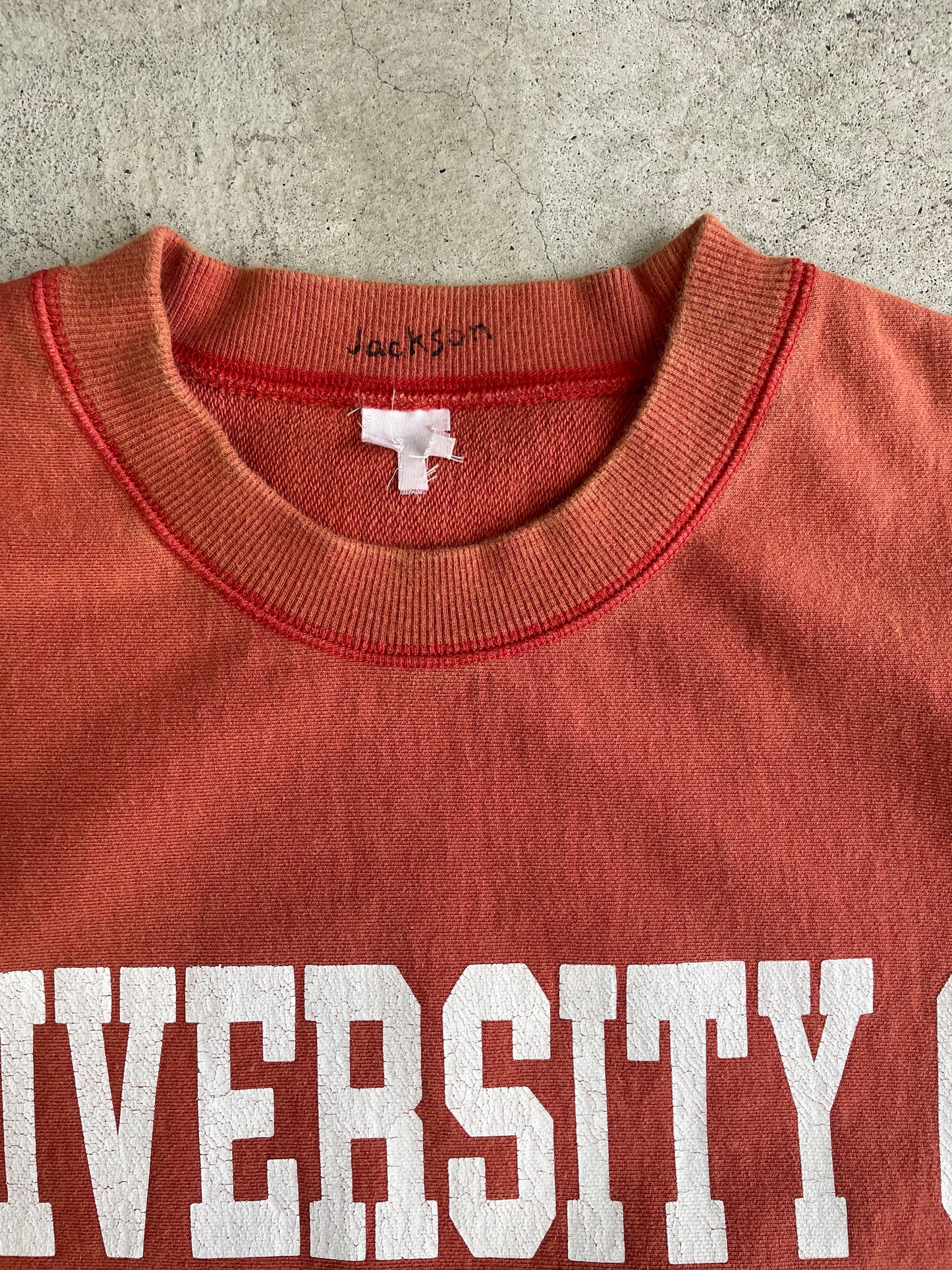 JACKSON MATISSE UNIVERSITY OF ST.JACKSON Sweat ジャクソン マティス カレッジ ロゴ スウェット トレーナー スエット メンズ レディース